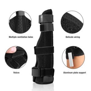 Finger Fracture Damage Aluminum Plate Support Protector