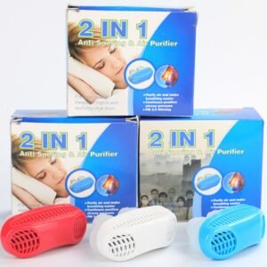 2 In 1 Anti Snoring & Air Purifier Relieve Snoring Nose Breathing Apparatus Night Sleeping Aid