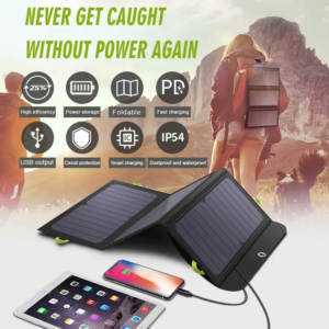 Solar Panel 5V 21W Built-in 10000mAh Battery Portable Solar Charger Waterproof