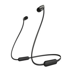 Sony WI-C310 Wireless in-Ear Headset/Headphones with mic for Phone Call, Black, Open Box