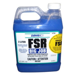 Davis FSR Big Job Fiberglass Stain Remover – 2-Liter