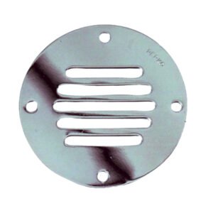 Perko Chrome Plated Brass Round Locker Ventilator – 3-1/4″