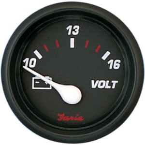 Faria Professional Red 2″ Voltmeter