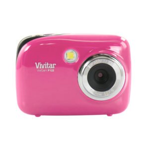 Vivitar ViviCam F122 14.1 Mega Pixels Digital Camera with 1.8 Inch LCD Screen in Pink