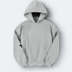 Original gray star graffiti hoodie hoodie