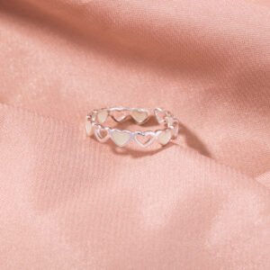 Luminous Heart Ring Glow-in-the-dark Adjustable Love Rings